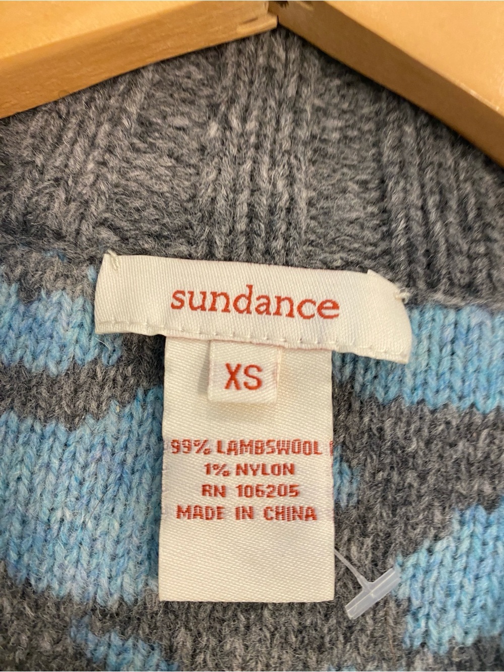 Sundance patchwork lambswool cardigan coat woman’s size XS folk art to wear - Picture 8 of 11